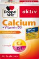 Doppelherz Calcium 1200 + Vitamin D3 Tabletten, 30 St